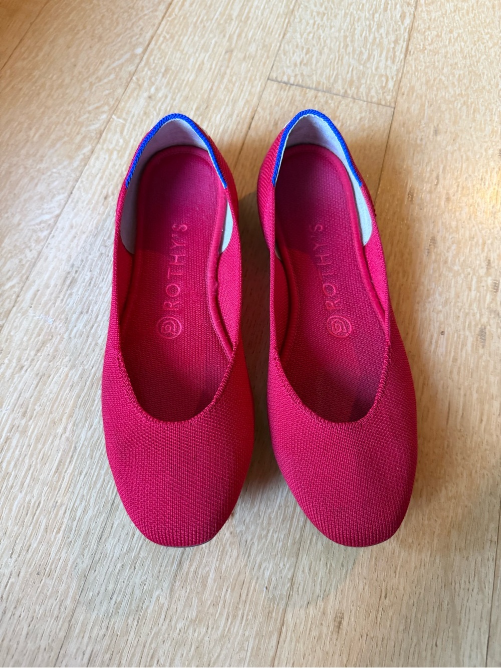 Rothy’s Red Flats